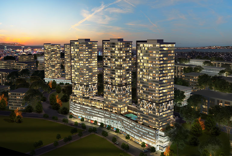 For sale spacious apartment from the owner 2+1 with large windows and two bathrooms Kadikoy district