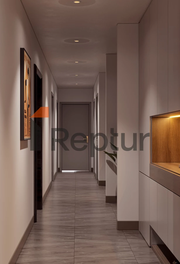 Residence in Atasehir district with view of Financial Center and Princes' Islands on Asian side of Istanbul