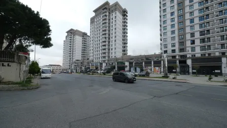 Spacious and modern open parking area of the commercial property in Başakşehir.