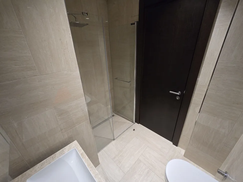 Modern designed, stylish and luxury residence bathroom.