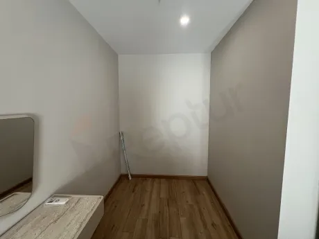 Spacious and bright study room of a 2+1 apartment for sale in Kartal