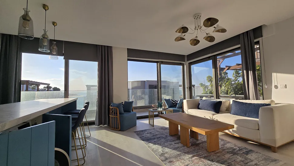 Exclusive 3-Story Luxury Villa for Sale in Milas with Sea Views