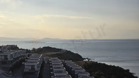 Exclusive 3-Story Luxury Villa for Sale in Milas with Sea Views