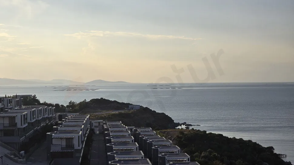 Exclusive 3-Story Luxury Villa for Sale in Milas with Sea Views