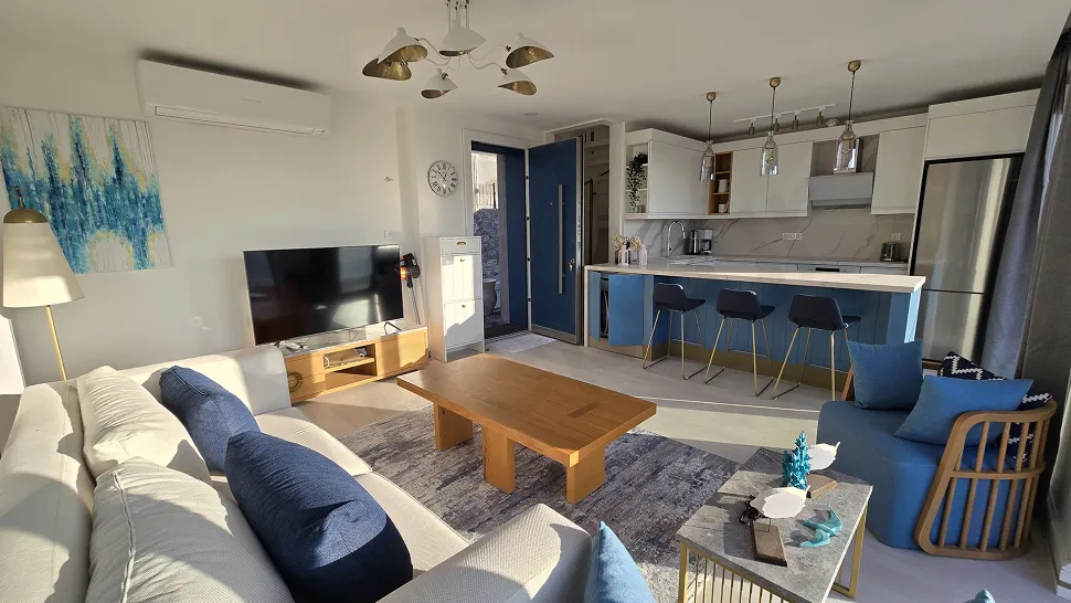 Exclusive 3-Story Luxury Villa for Sale in Milas with Sea Views