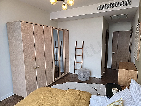 Image of a stylish and modern designed bedroom.