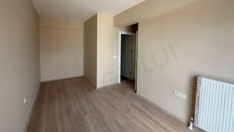Spacious and bright living room view of a modern apartment located in Pendik, Istanbul.