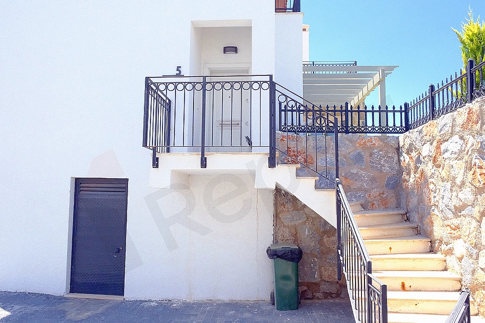 Villa apartment entrance door