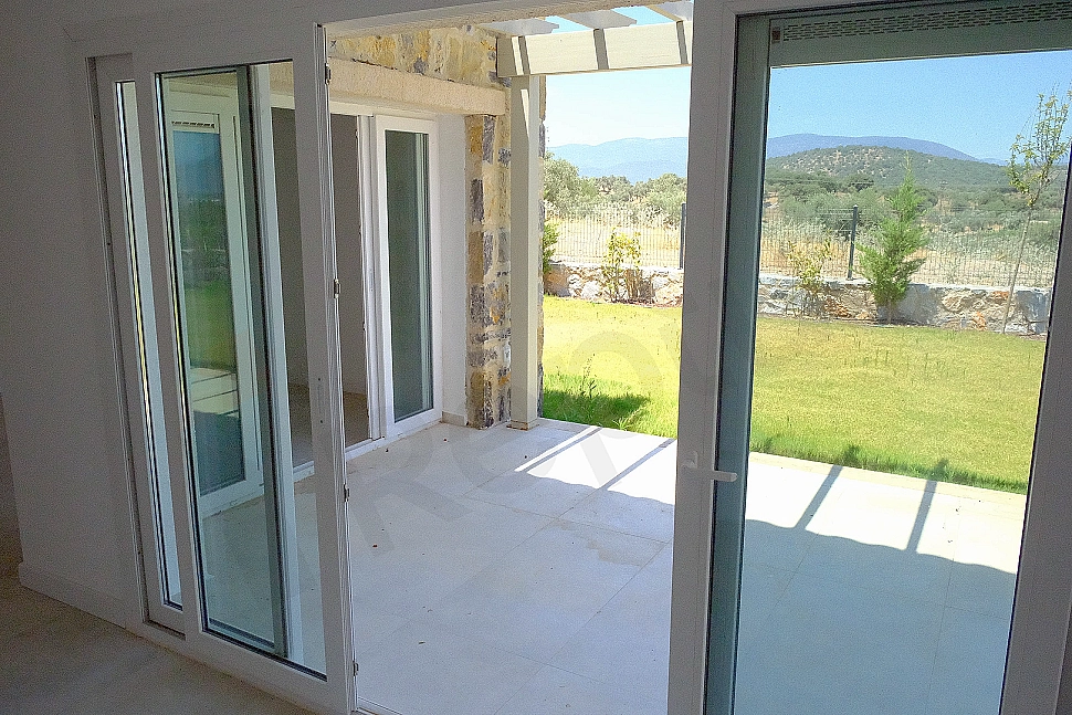 Spacious terrace area.