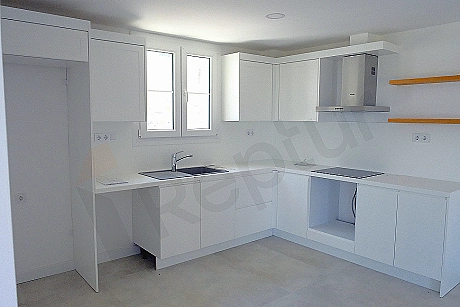 Modern kitchen interior