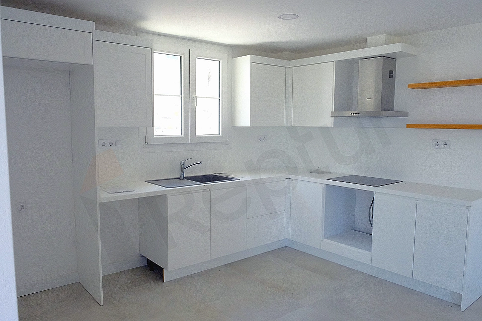 Modern kitchen interior