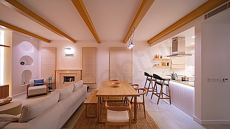 Image of a stylish dining room.