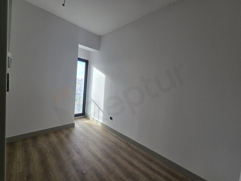 Image of a bright and modern bedroom.