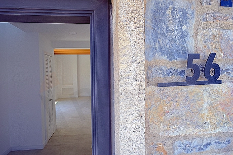 Bright apartment entrance area.