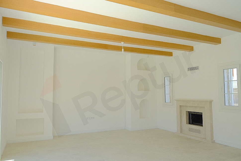 Bright and spacious living room.