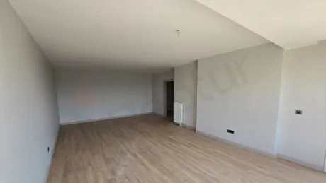 Spacious and bright luxury living room interior with modern architectural design and large windows.