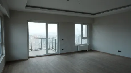 Spacious and bright living room area of a modern apartment located in Kartal.