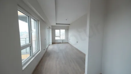 Modernly designed, spacious and bright bedroom interior.
