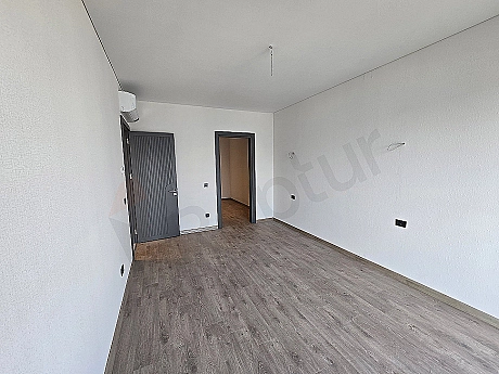 Photo of a stylish and modern designed bedroom.