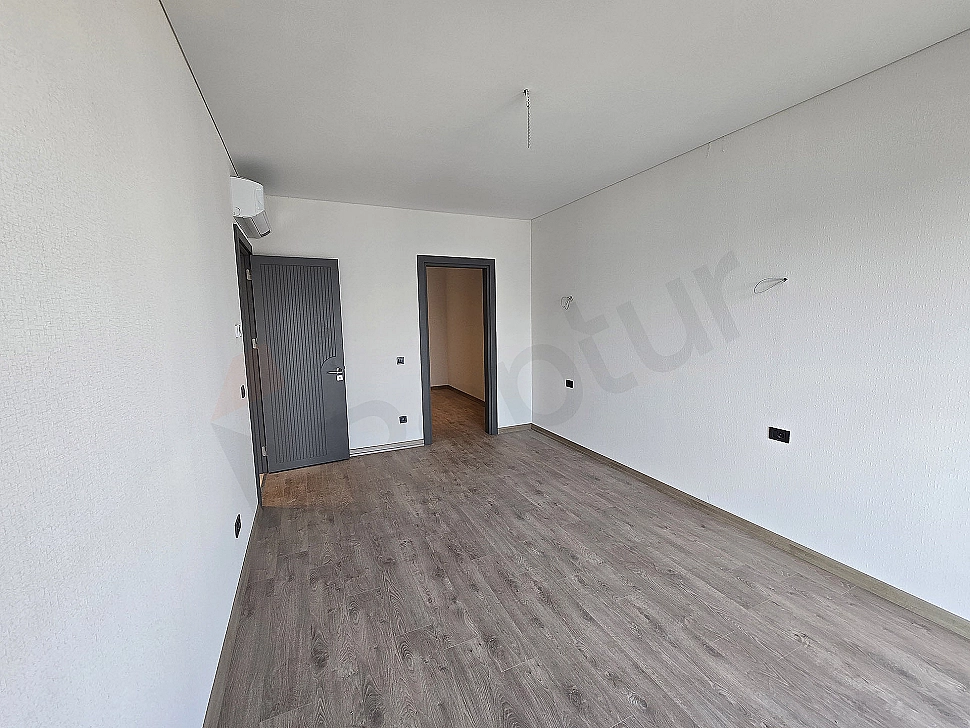 Photo of a stylish and modern designed bedroom.