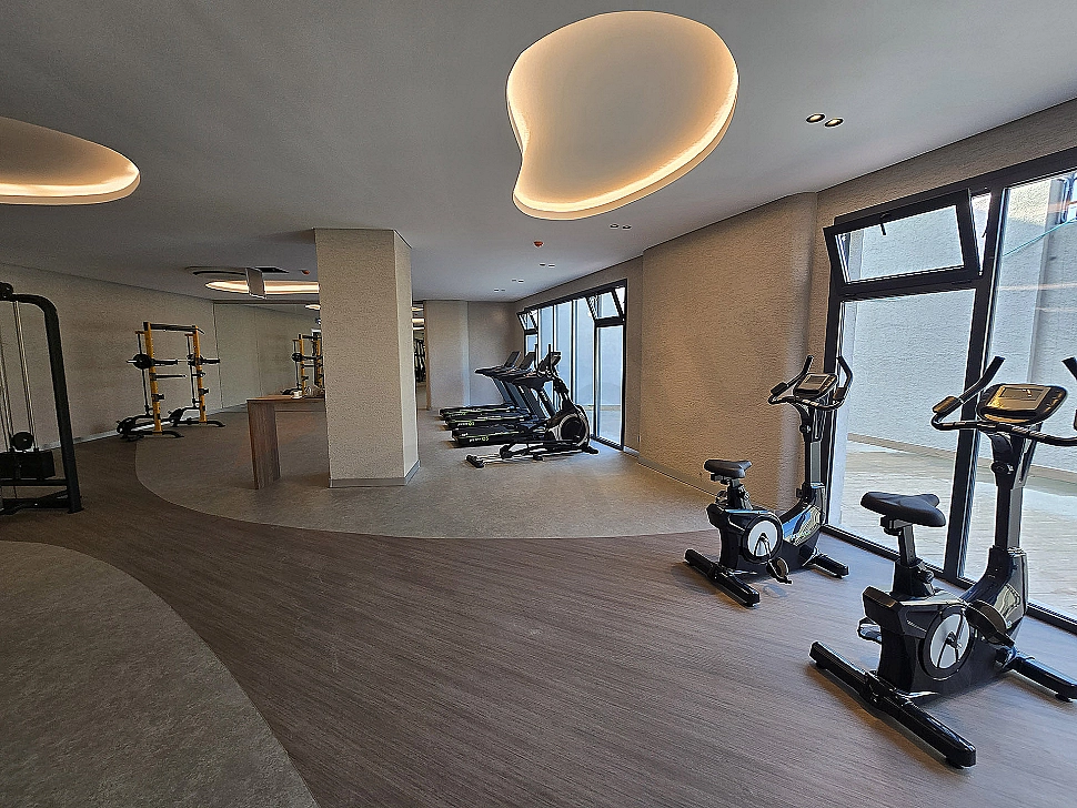 Gym of luxury villa in Başakşehir
