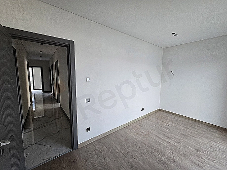 Luxurious villa bedroom interior