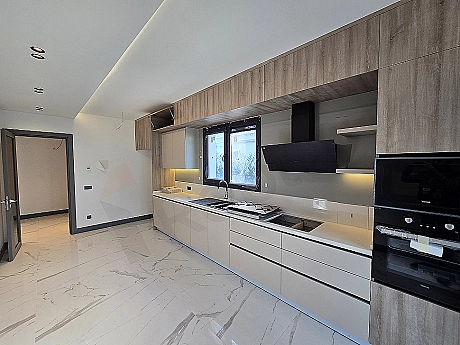 Modern kitchen interior.