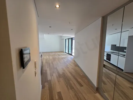 Entrance hall and corridor area of a modern apartment.