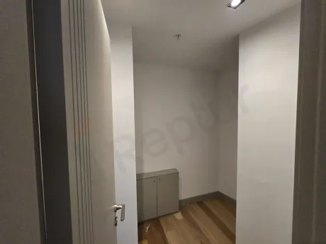 Visual of a modern and spacious indoor storage room.