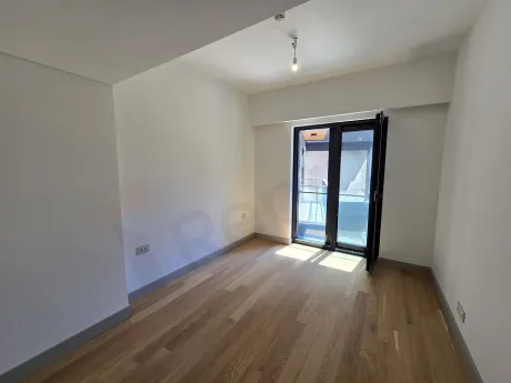 Spacious and sunlit bedroom image of a modern residence apartment in Sisli.