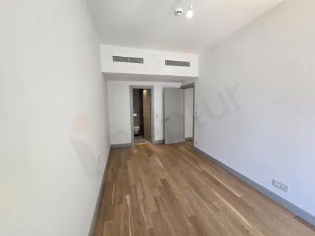 Spacious and bright bedroom image of a luxury residence apartment in Sisli.