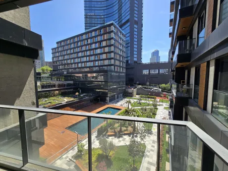 Elegant 2+1 with Pool View Balcony and Private Storage Space