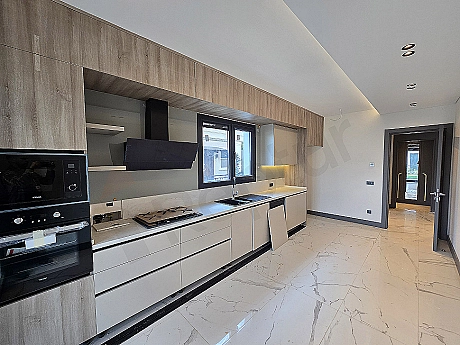 Interior of a modern kitchen.