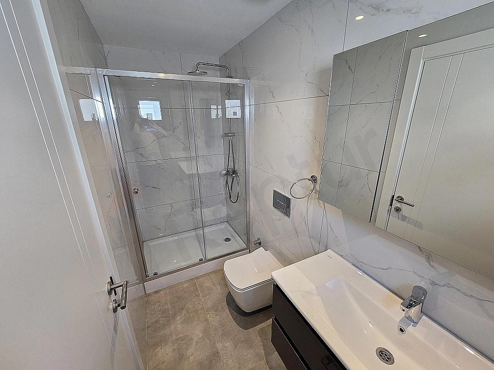 Modern bathroom interior