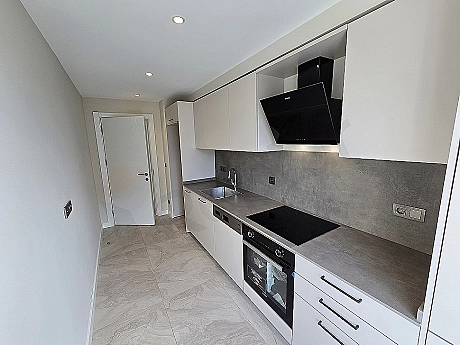 Modern kitchen details.