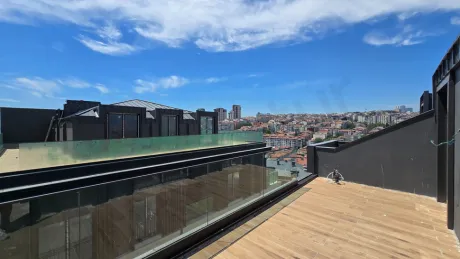 Grand 3+1 Duplex with a Panoramic Terrace and 4 Bathrooms in Beşiktaş