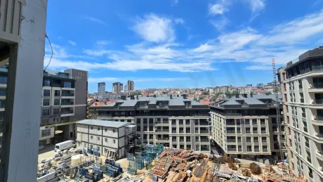 High-End 4+1 Family Apartment with an Independent Kitchen in Beşiktaş