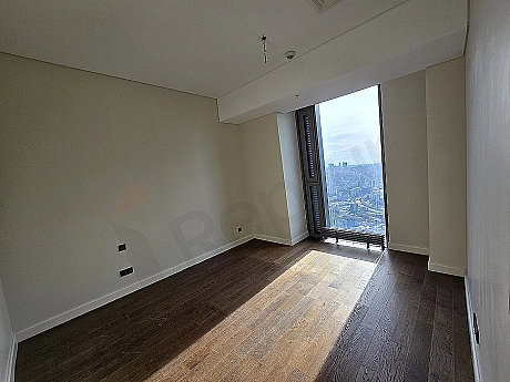 Bright and spacious bedroom interior with modern design.