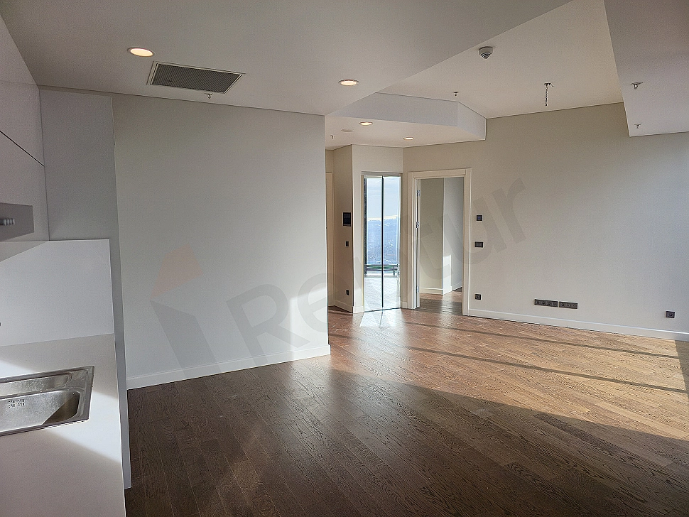 Modern designed living room interior.