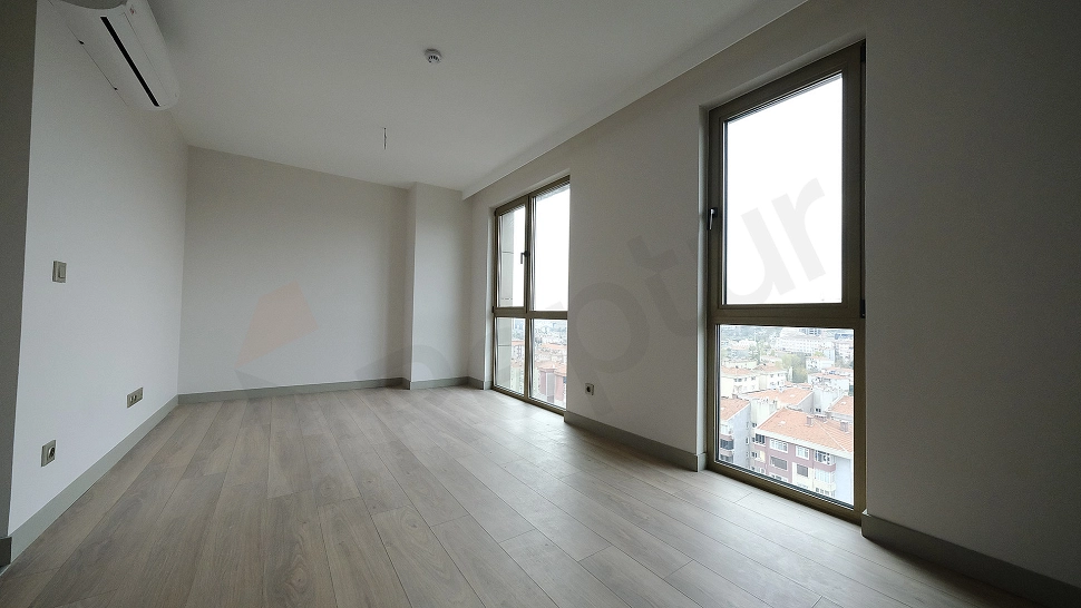 Bright and modern living room.