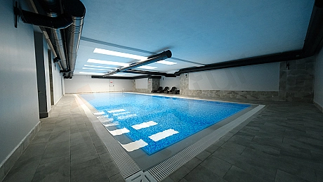 Image of indoor swimming pool.