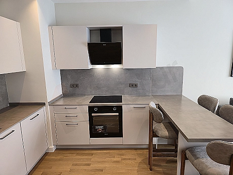 Furnished kitchen image.