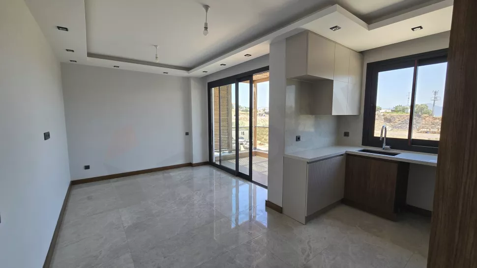 Modern 1-Bedroom Bodrum Apartment with Pool & Residence Permit