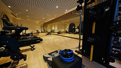 Modern gym equipment