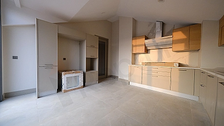 Modern kitchen interior.