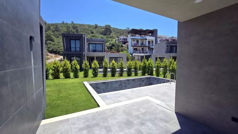 Bodrum Modern Villa: Private Pool, Furnished & Citizenship Ready