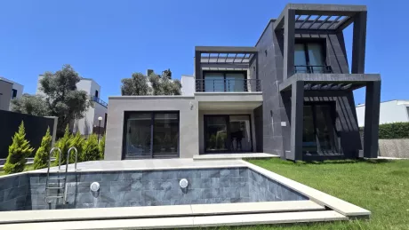 Bodrum Modern Villa: Private Pool, Furnished & Citizenship Ready