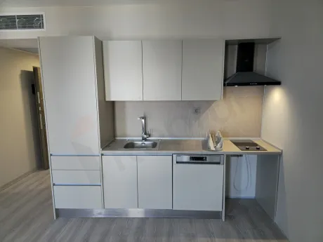 Modern 1+0 Studio with City Views in Meydan Ardıçlı