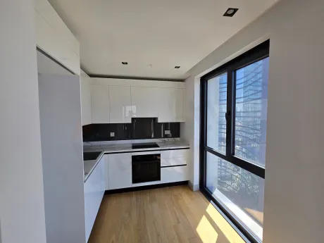 Modern designed spacious open-plan kitchen area