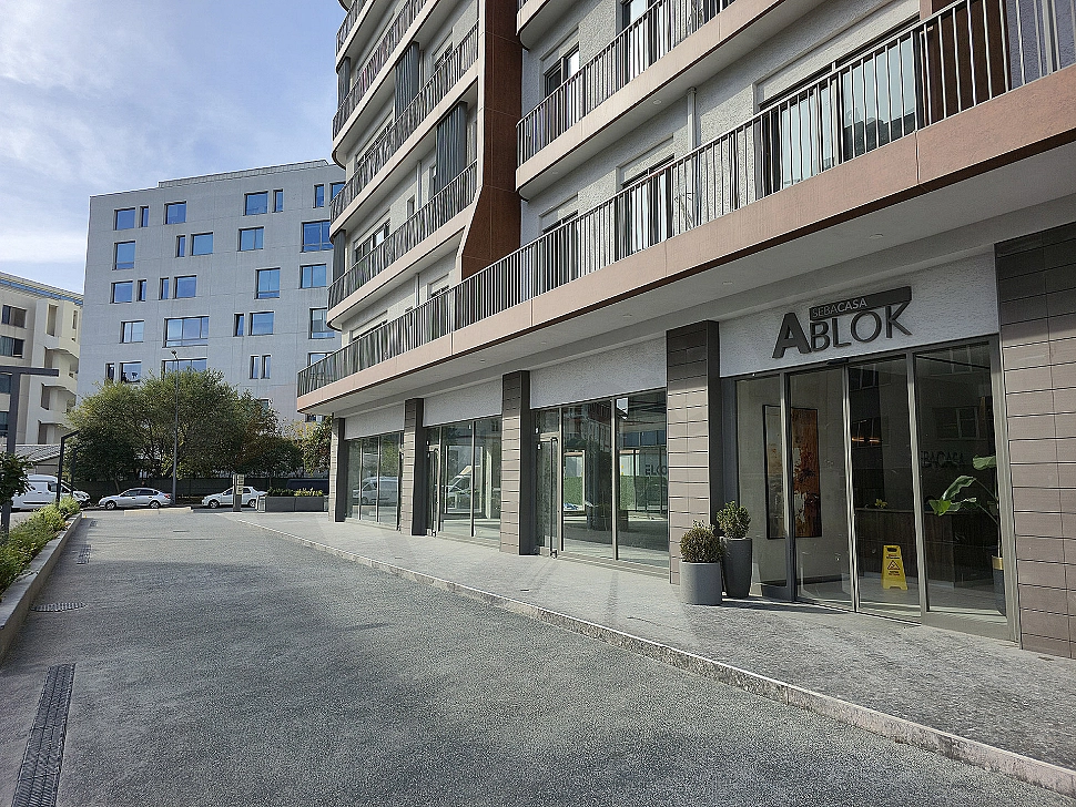 Exterior view of an apartment for sale in Kağıthane.